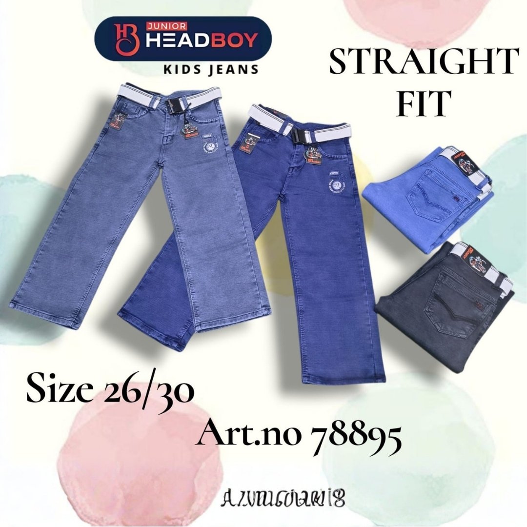 16 JUNIOR HEADBOY KIDS JEANS | STRAIGHT FIT – Art.no 78895 - Image 1