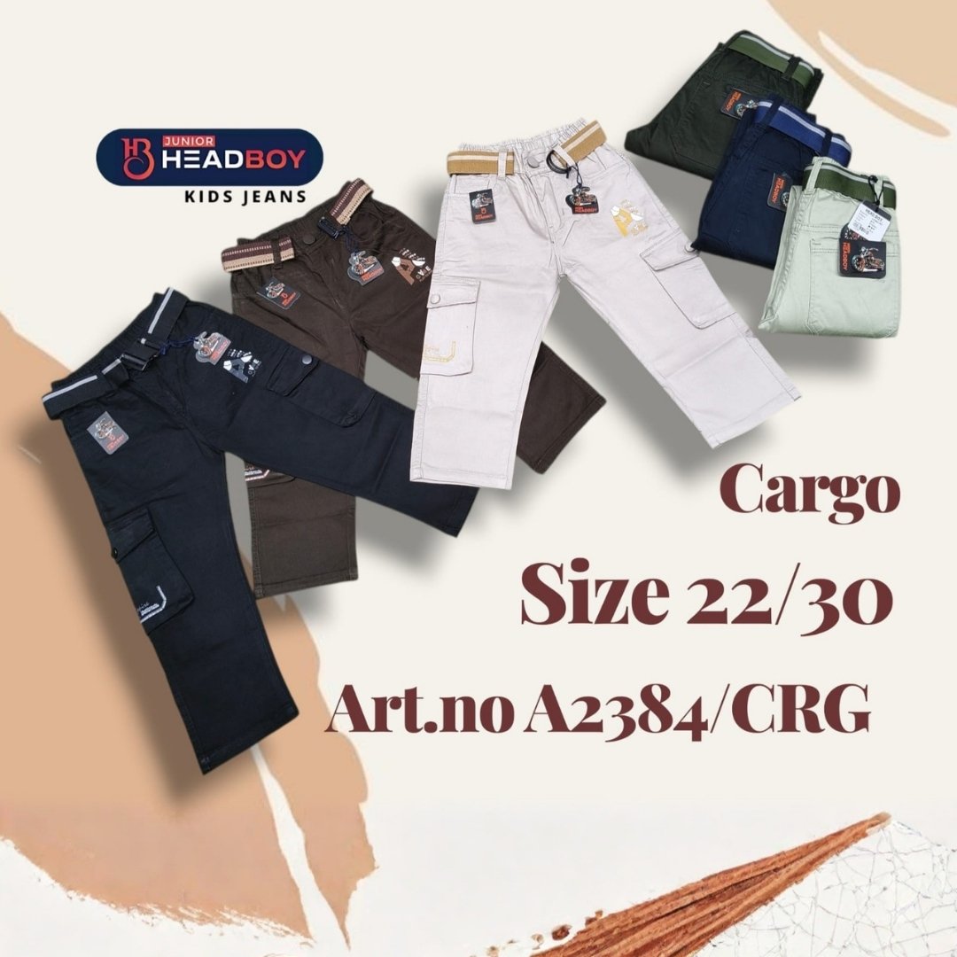2 JUNIOR HEADBOY KIDS JEANS | STRAIGHT FIT – Art.no A2384/CRG - Image 1