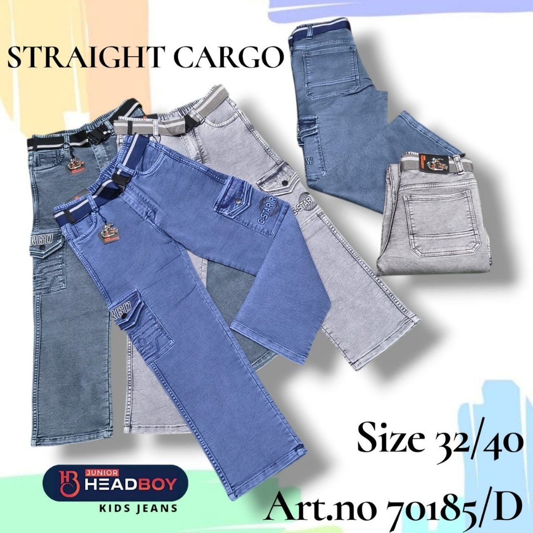 22 JUNIOR HEADBOY KIDS JEANS | STRAIGHT FIT – Art.no 70185/D - Image 1