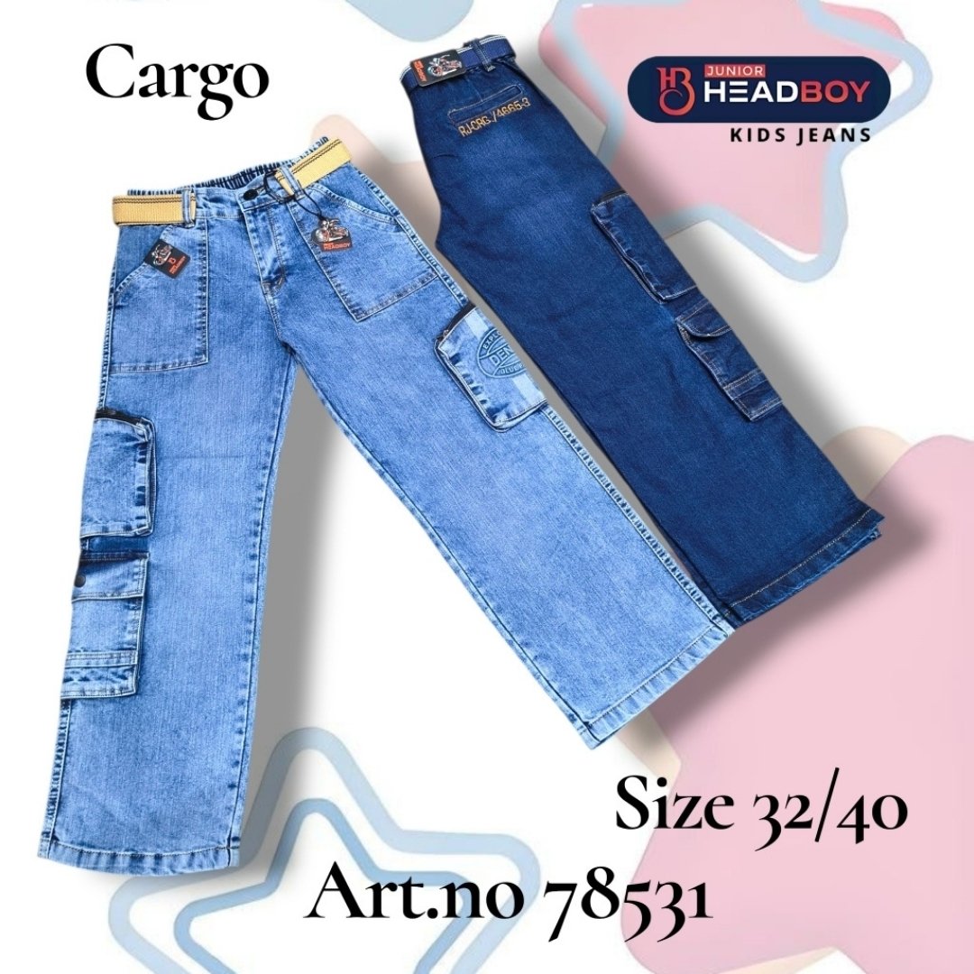 28 JUNIOR HEADBOY KIDS JEANS | STRAIGHT FIT – Art.no 78531 - Image 1