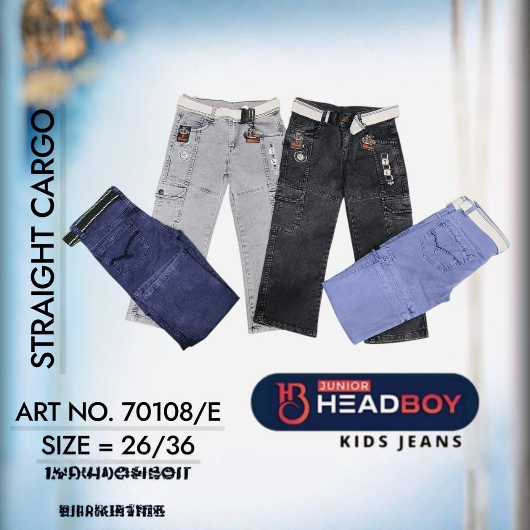 30 JUNIOR HEADBOY KIDS JEANS | STRAIGHT FIT – Art.no 70108/E - Image 1