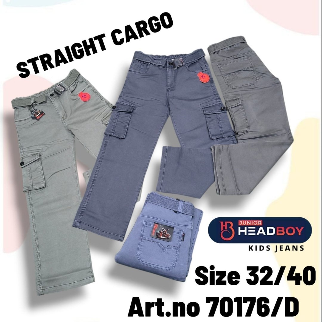 33 JUNIOR HEADBOY KIDS JEANS | STRAIGHT FIT – Art.no 70176/D - Image 1