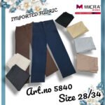 MICRA JEANS | IMPORTED FABRIC – Art.no 5840
