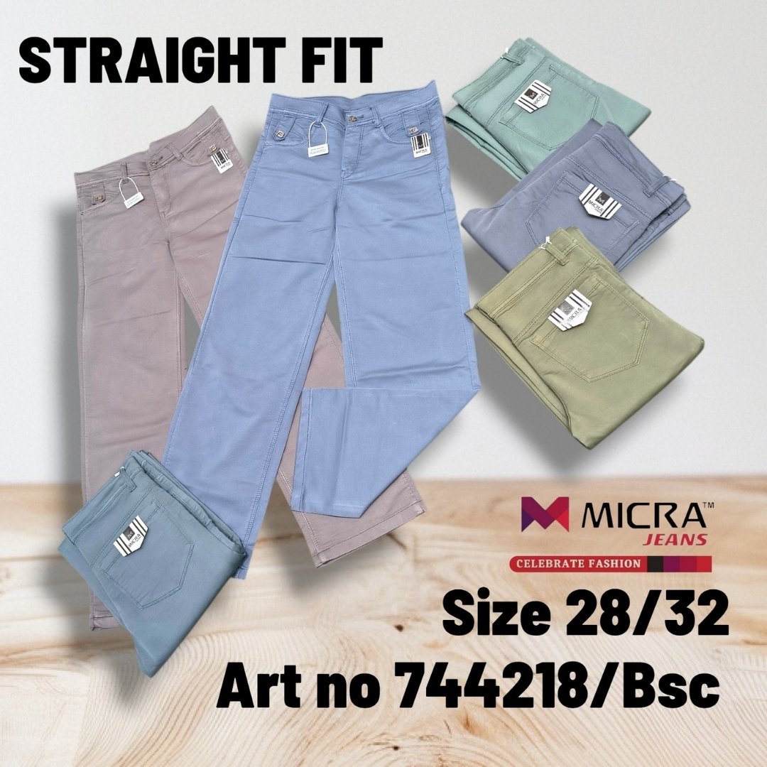 37 MICRA JEANS | STRAIGHT FIT - Art.no 744218/BSC - Image 1