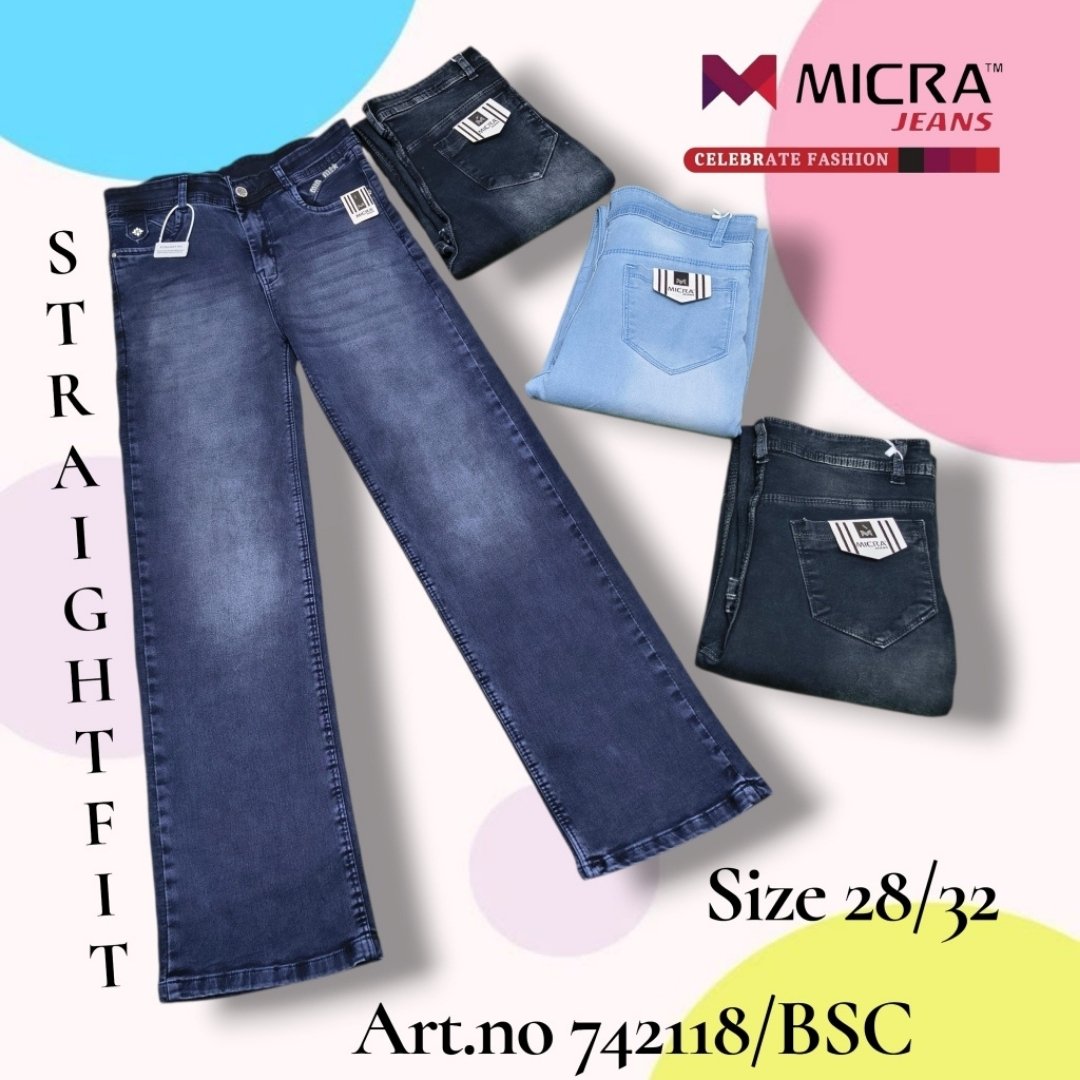 4 MICRA JEANS | STRAIGHT FIT - Art.no 742118/BSC - Image 1