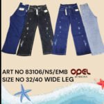 OPEL BY MICRA | WIDE LEG - Art.no 83106/NS/EMB