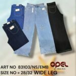 OPEL BY MICRA | WIDE LEG - Art.no 83103/NS/EMB