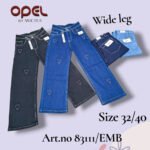 OPEL BY MICRA | WIDE LEG - Art.no 83111/EMB