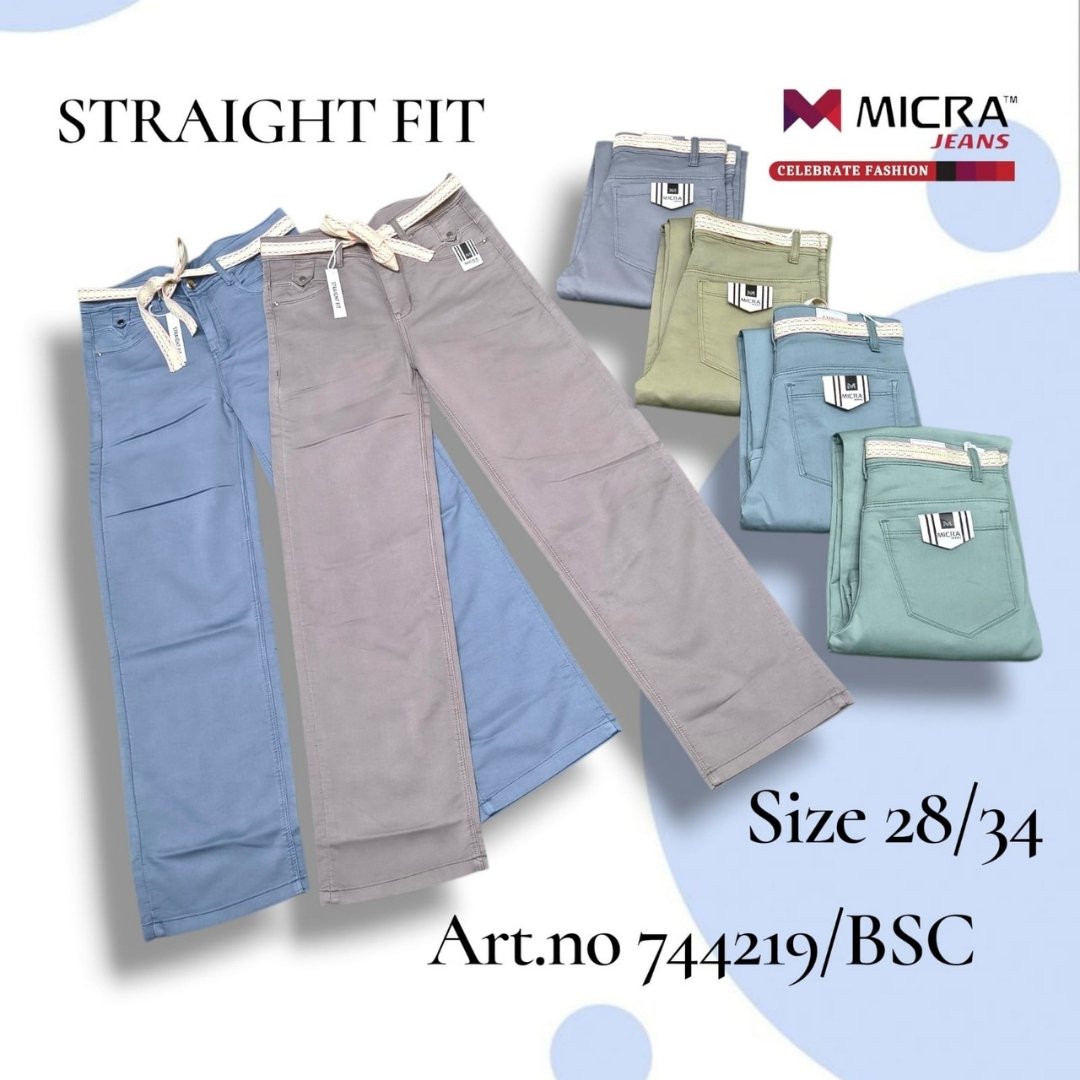 86 MICRA JEANS | STRAIGHT FIT – Art.no 744219/BSC - Image 1