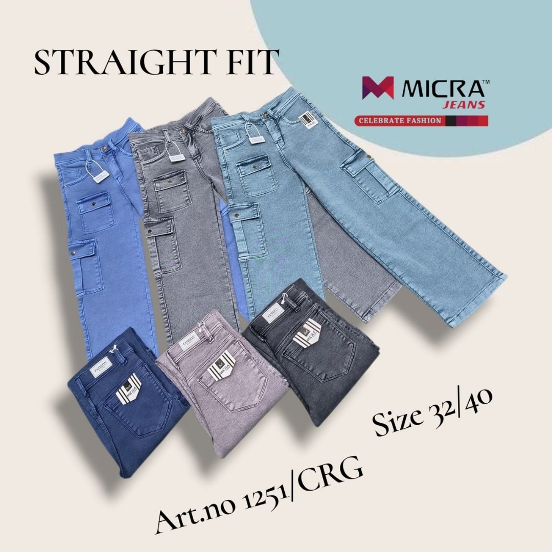 91 MICRA JEANS | STRAIGHT FIT – Art.no 1251/CRG - Image 1