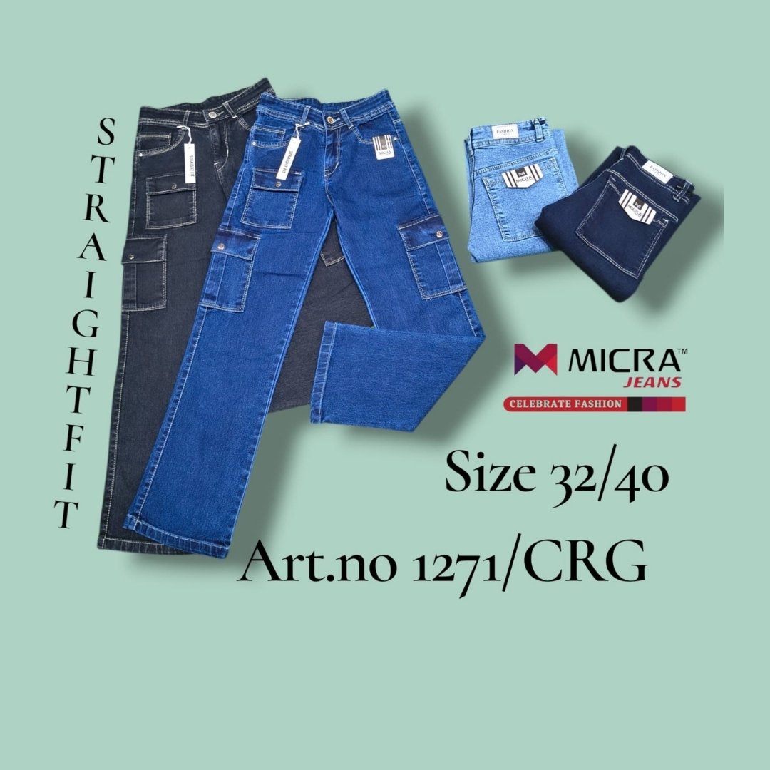 92 MICRA JEANS | STRAIGHT FIT – Art.no 1271/CRG - Image 1
