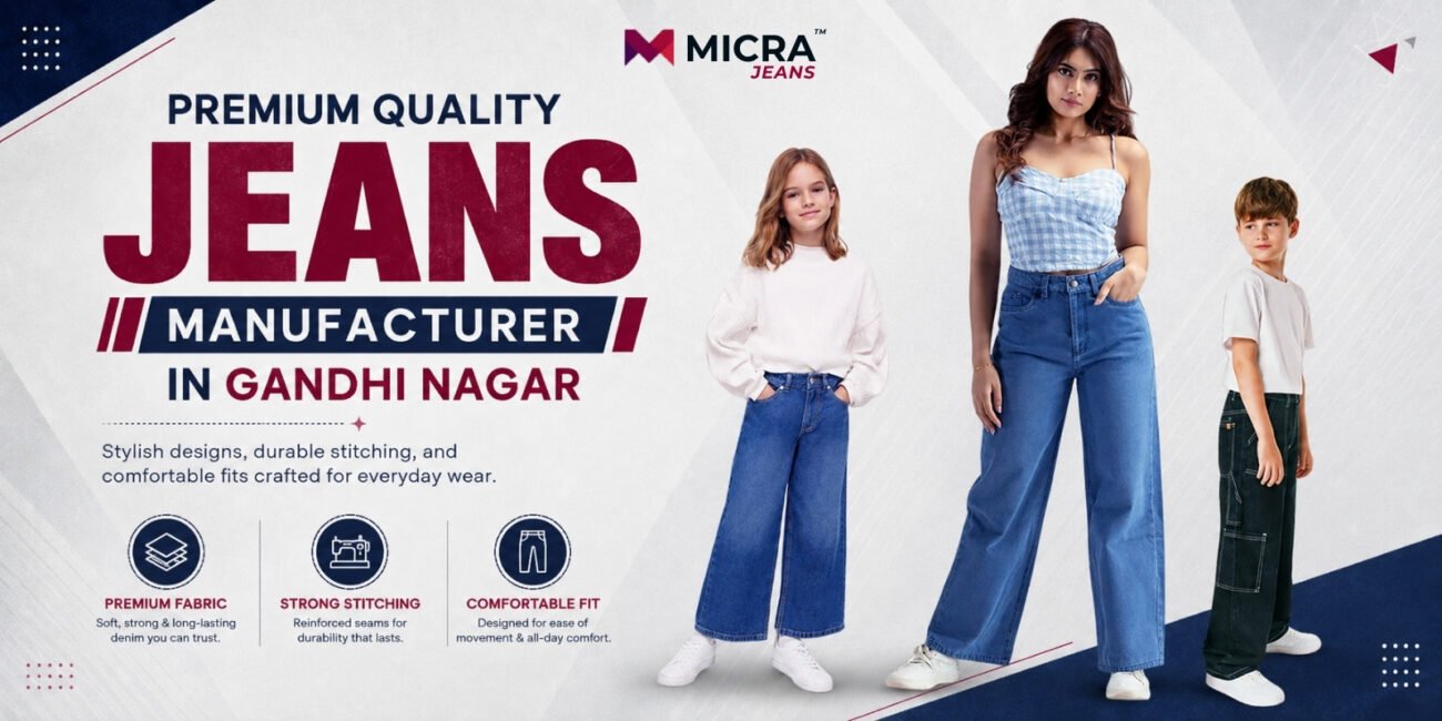 Premium Jeans Manufacturer in Gandhi Nagar